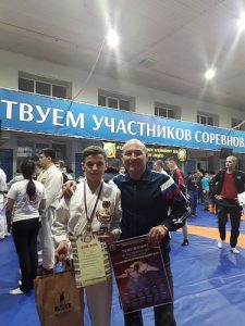 Дырин Иван с тренером Александром Ефановым